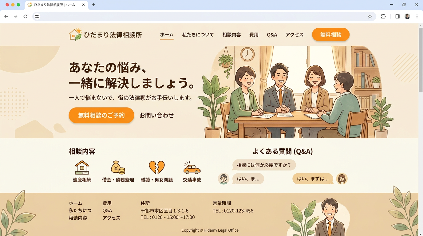 フレンドリー テンプレート